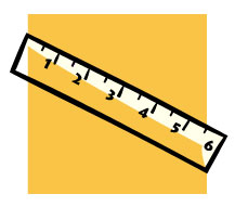 Six inch ruler