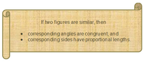 characteristics of similar figures