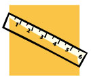 a six inch ruler