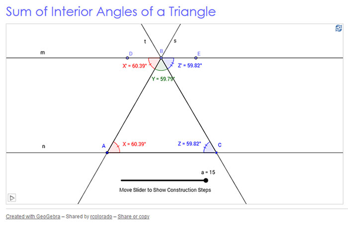 Writing Geometric Relationships Texas Gateway