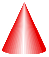 red cone