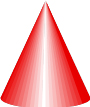 red cone