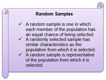 attributes of random samples