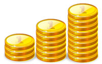 stack of coins