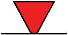 Polygon balanced on very narrow base
