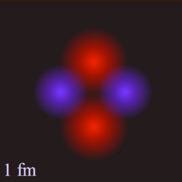 image of a helium nucleus