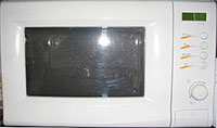 Image is a microwave