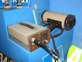 radar gun commonly used to catch speeders