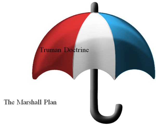 A graphic of an open umbrella.