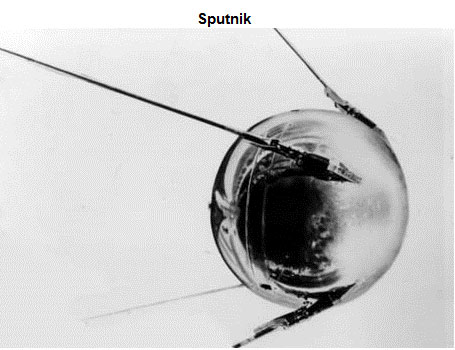 Image of the satellite Sputnik