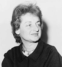 Portrait of Betty Friedan