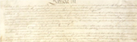 Image of a copy of the U.S. Constitution