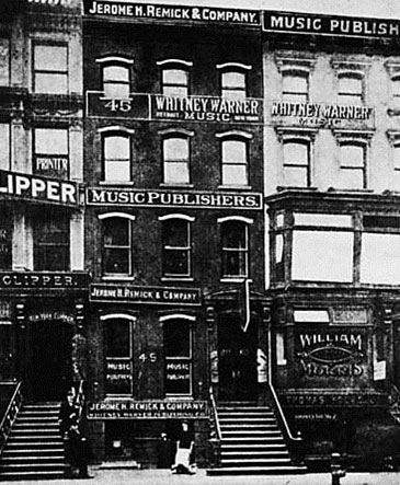 Image of three brownstone buildings