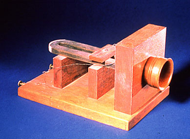 Image of Bell’s first telephone